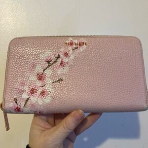 Ted Baker Pink Cherry Blossom Women's Wallet